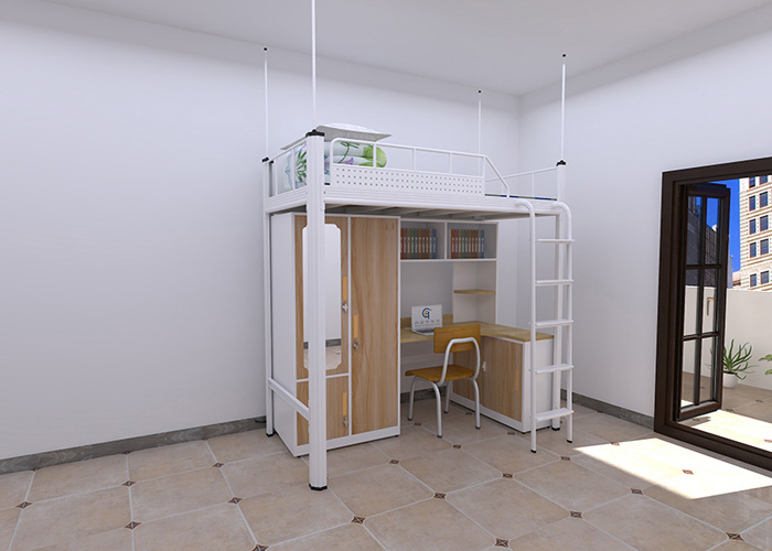 如何辨別學(xué)生公寓床廠家直銷的單體公寓床優(yōu)劣之分呢？