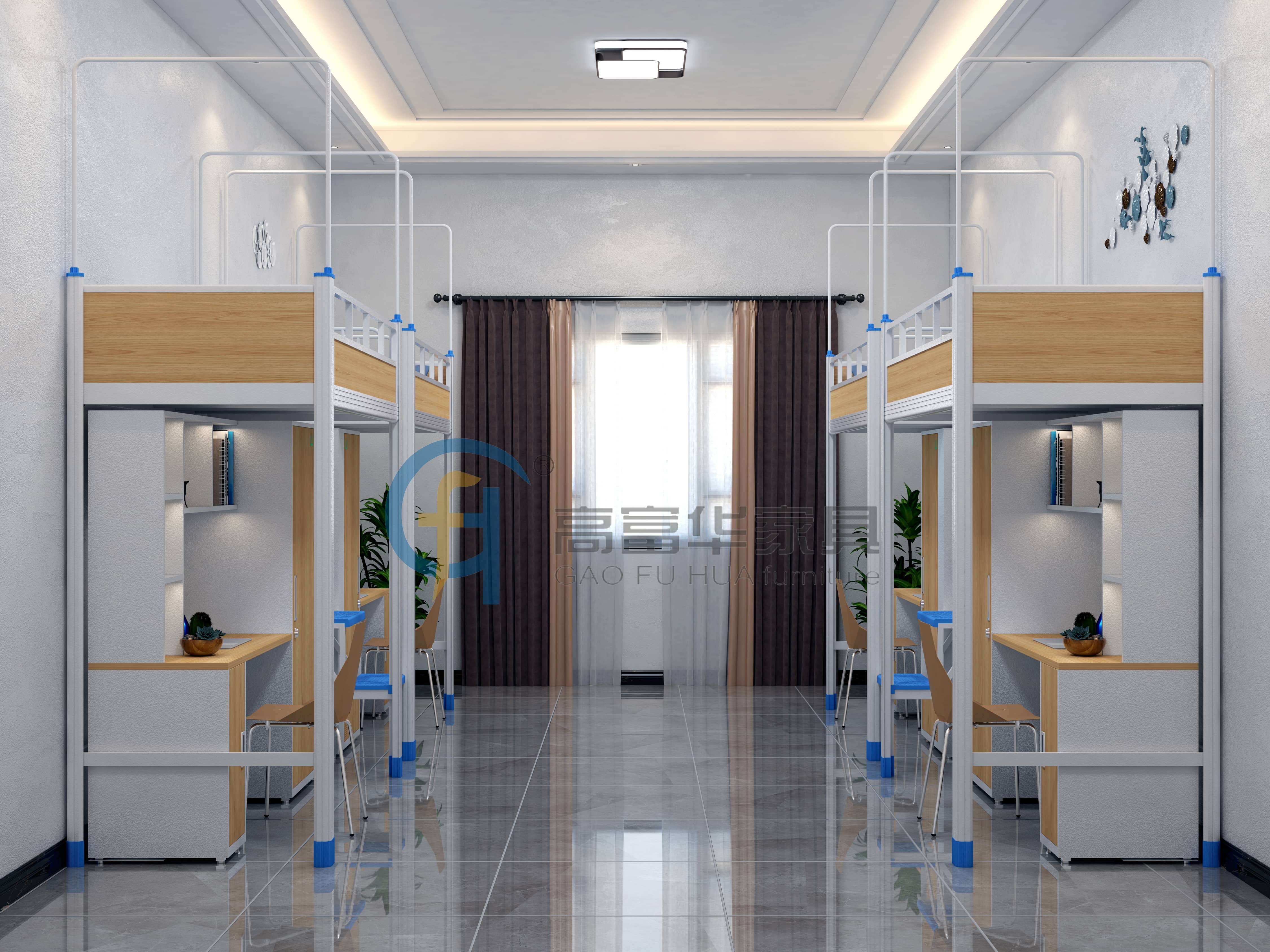 為什么大家喜歡用鐵架床上床下桌？